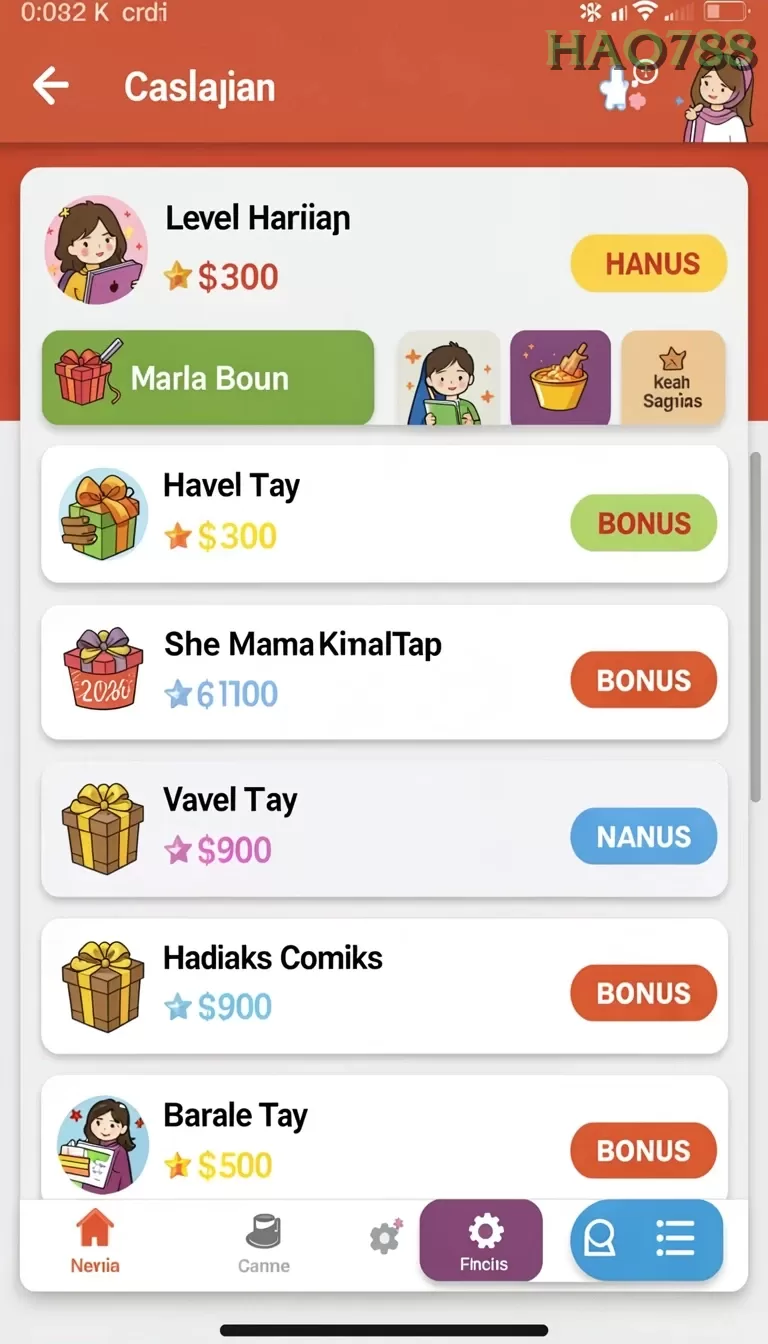 Cuplikan layar EVIP3 — pengaturan akun